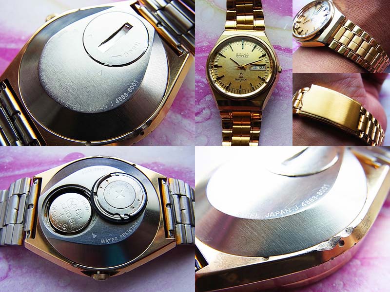 セイコー SEIKO 48クオーツ スーペリア金 4883-8001 SUPERIOR - 一般腕時計（男女兼用） -【garitto】