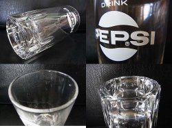 画像2:  懐かしのペプシコーラ グラス 1個 昭和レトロ ノベルティ 非売品