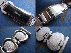 画像3: バンビ48 変わりステンレスベルト20.5mm 未使用デッドストック70年代