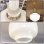 画像1: ナショナル 松下電器 乳白色ガラス白熱灯照明 昭和レトロ (1)