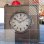 画像1: 東京時計 TOKYO CLOCK スタンド ゼンマイ手巻き 置時計 昭和レトロ (1)