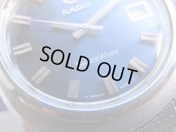 画像4: ラドー スペースウィング 自動巻 ブルー文字盤 フルオリジナル 1970年代RADO SPACE WING