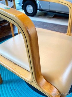 画像5: 喜多俊之 天童木工 アームチェアー 2脚あります