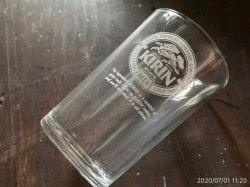 画像1: 懐かしのキリンビール グラス 1個 170cc 昭和レトロ ノベルティ 非売品 未使用