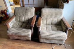画像1: MARUNI マルニ木工 シングルソファー ラウンジチェア 1人掛け 椅子 国産 アームソファ ファブリック