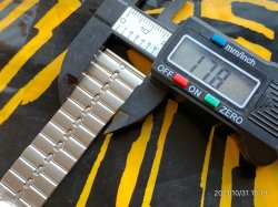 画像3: スネーク17 ステンレスベルト 18mm 未使用デッドストック1970年代