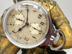 画像3: 精工舎 セイコー カラフ 手巻き 17石 23型  OH済み（カラフ海軍夜光秒時計国鉄）