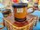 画像2: 昭和レトロ　茶＆焦茶 小さめコーヒーカップ＆ソサー  未使用デッドストック