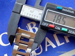 画像3: デッドストック1 新品 セイコー5スポーツ 純正ステンレスブレス ラグ幅18.5ｍｍ 未使用 スピードタイマー 6139 ラリー