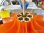 画像6: ヒカリ ペンダントライト オレンジ プラスチック製 昭和レトロ ポップ ビンテージ アンティーク 当時物
