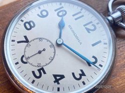 画像3: 箱付き 精工舎 19セイコー SEIKOSHA 24型 標準時計 15石（国鉄鉄道交換逓信省海軍甲板陸軍精密）