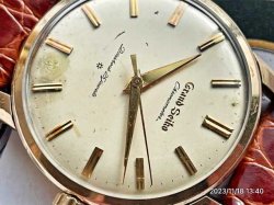 画像2: O.H済みセイコー グランドセイコー クロノメーター ファーストモデル アップライトロゴ Cal.3180 手巻き 2023年11月