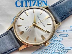 画像1: OH済み シチズン スーパーハイライン 1963年製 14KGF 三ツ星 CITIZEN Super Hi-line