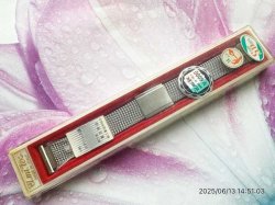 画像1:  イタリア製 高級メッシュベルト エルミテックス 18ミリ 未使用 デッドストック