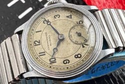 画像1: デッドストック（未使用）OH済み 戦前 モラル クロノメーター スモセコ 未使用デッドストック 精工舎の別名MORALモラル