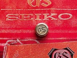 画像1: 金色 19グランドセイコー 19GS 1964-0010 50W37E 純正 竜頭 デッドストック 未使用