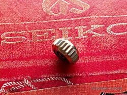 画像2: 金色 19グランドセイコー 19GS 1964-0010 50W37E 純正 竜頭 デッドストック 未使用