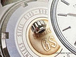 画像2: 61GS ステンレス 61GS グランドセイコー SS 竜頭 リューズ 未使用 6145-8000 6146-8000 6146-8010 6146-8030