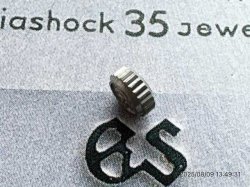 画像3: スレンレス SS 19グランドセイコー 19GS 1964-0010 50W37E 純正 竜頭 デッドストック 未使用