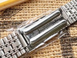 画像4: マルマン16 バネ式 変速9連 ステンレスベルト 18〜21mm 未使用デッドストック1970年