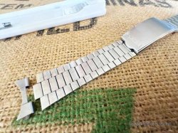 画像1: 中古品1 セイコー 弓カン純正ベルト 25mm 1970年代