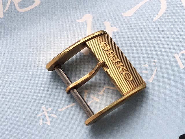 SEIKO 尾錠 SGP 内径15mm 金色 - AITA 昭和レトロ