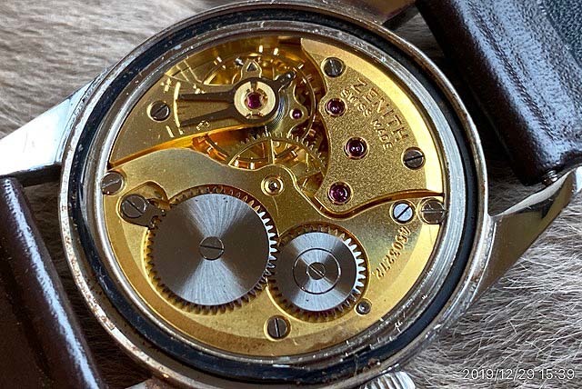 ゼニス スモセコ 1950年代 アンティーク腕時計 手巻き - AITA 昭和レトロ