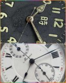 画像: モーリス クロノグラフ懐中時計&精工舎　飛行時計