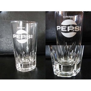 画像: 懐かしのペプシコーラ グラス 1個 昭和レトロ ノベルティ 非売品