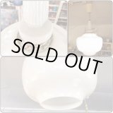 画像: ナショナル 松下電器 乳白色ガラス白熱灯照明 昭和レトロ