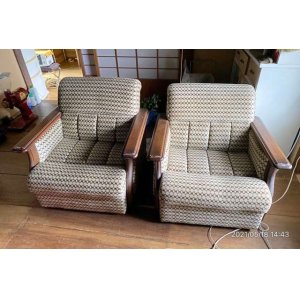 画像: MARUNI マルニ木工 シングルソファー ラウンジチェア 1人掛け 椅子 国産 アームソファ ファブリック