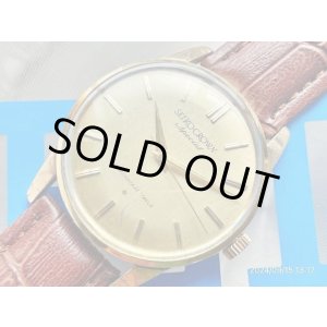 画像: 調整済み セイコー クラウンスペシャル SD文字盤 金張り 23石 手巻き SEIKO CROWN SPECIAL