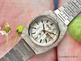 画像:  超希少 オリエント クロノエース メキシカン 文字盤.シェル（貝）ケース 3面カットガラス  OH済み