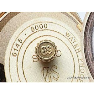 画像: 金色 61GS グランドセイコー 竜頭 リューズ 未使用 6145-8000