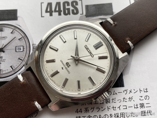 画像: 44GS グランドセイコー 手巻き OH済み 後期型 4420-9000 Cal.4420B