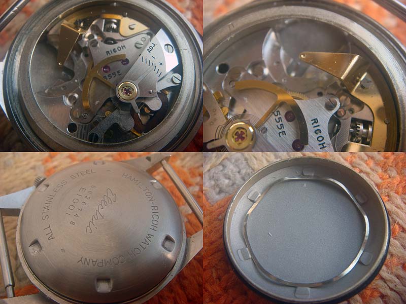 画像: 60年代ハミルトンリコーエレクトリック1 OH済み電子時計デッドストック