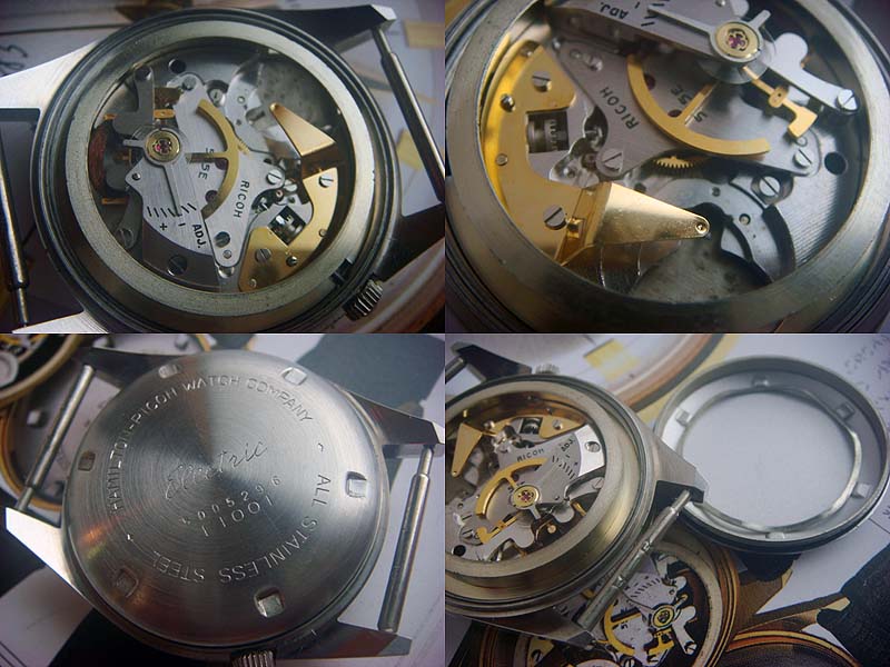 画像: 現状 60年代ハミルトンリコーエレクトリック3 電子時計デッドストック