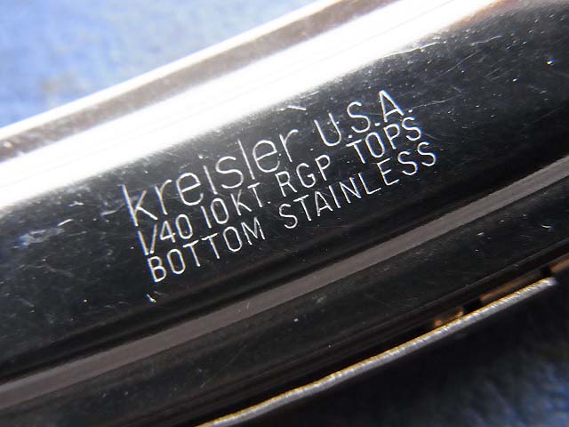 画像1: U.S.Aクライスラー 19mm金張りK10デッド未使用最高級Kreisler