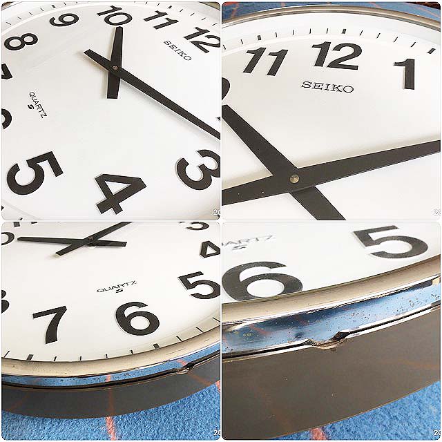 画像3:  直径50cm 大きな セイコー壁掛け時計