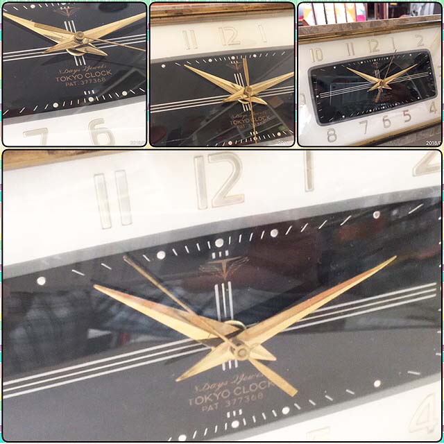 画像3: 大理石 東京時計 TOKYO CLOCK ゼンマイ巻き 置時計 昭和レトロ
