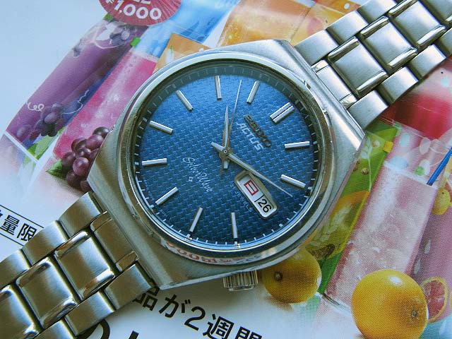 セイコー アクタス シルバーウェーブ 防水 6306-8010 ACTUS Silver