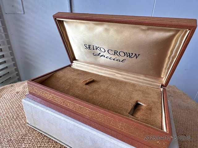 画像2: セイコー クラウン スペシャル 専用化粧箱 デッドストック 廃業時計屋さんより