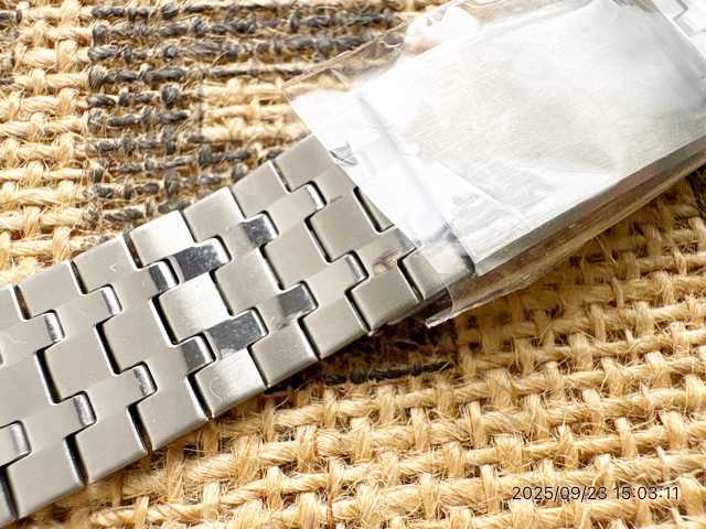 画像4: マルマン13 バネ式7連ステンレスベルト 18〜21mm 未使用デッドストック1970年代 