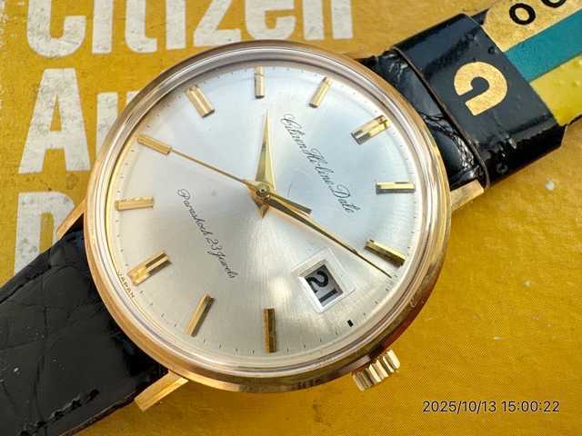 画像2: タグ付き（未使用） デッドストック シチズン ハイライン デート 23石 手巻き CPGA 激レア メンズ腕時計